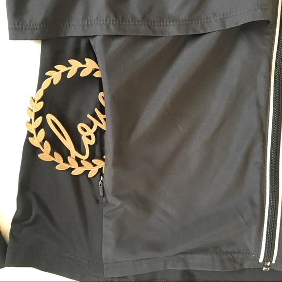 NWT All In Motion Black Track Hooded Jacket - Picture 4 of 10